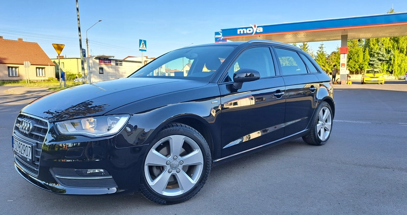 Audi A3 cena 54999 przebieg: 46000, rok produkcji 2013 z Szamotuły małe 497